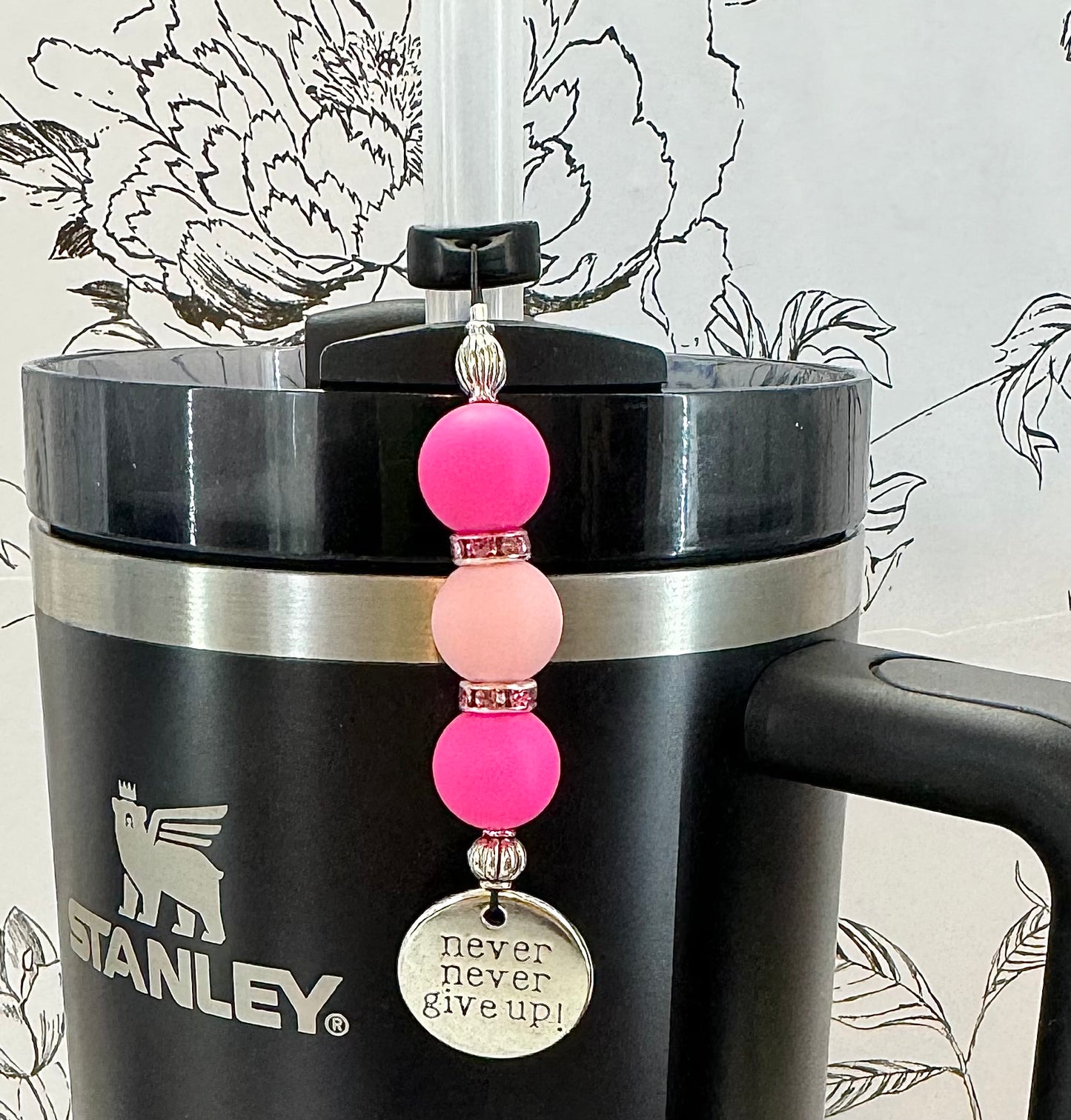 Breast Cancer Awareness | Tumbler Straw Charms