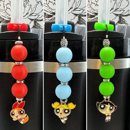 Powerpuff Girls | Tumbler Straw Charms