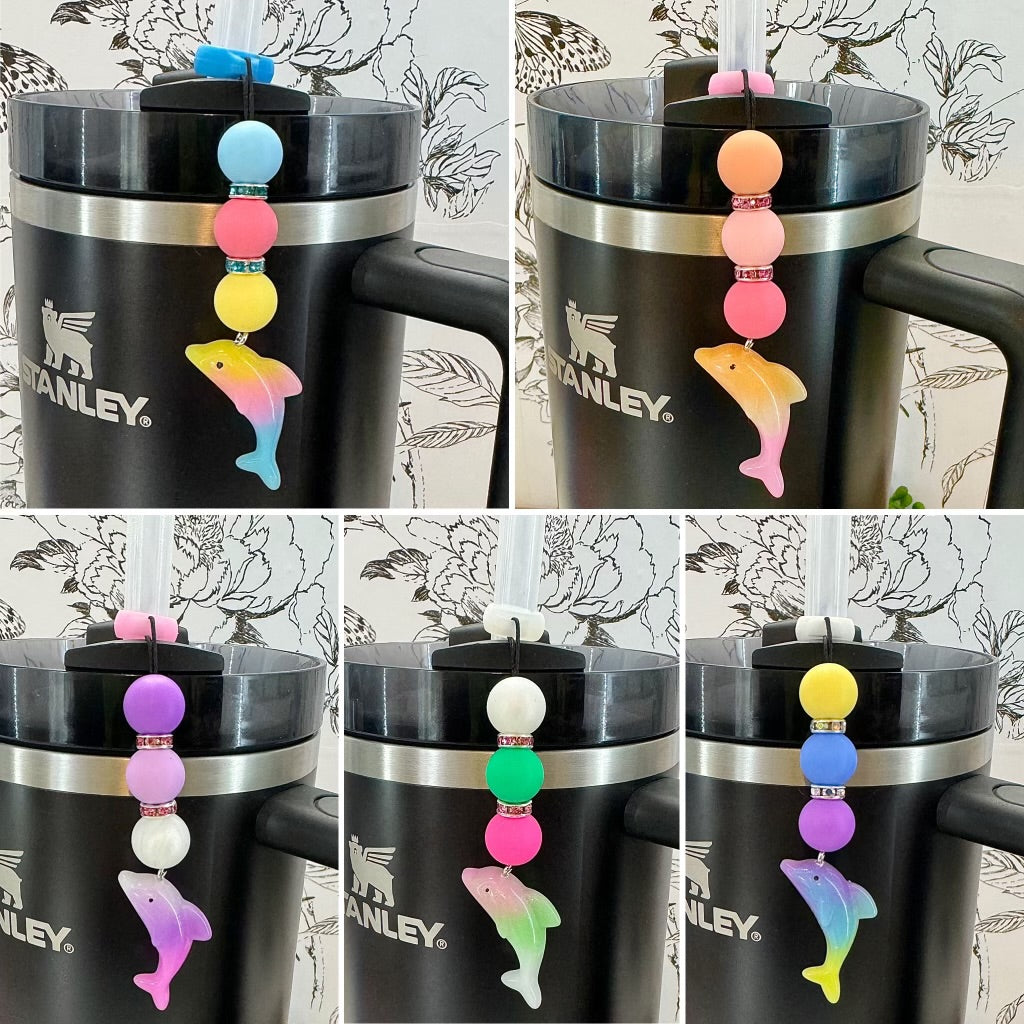 Dolphins | Tumbler Straw Charms