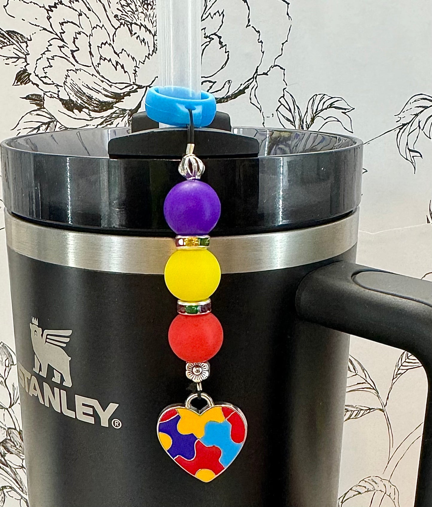 Autism Awareness | Tumbler Straw Charms