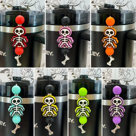 Skeletons | Tumbler Straw Charms