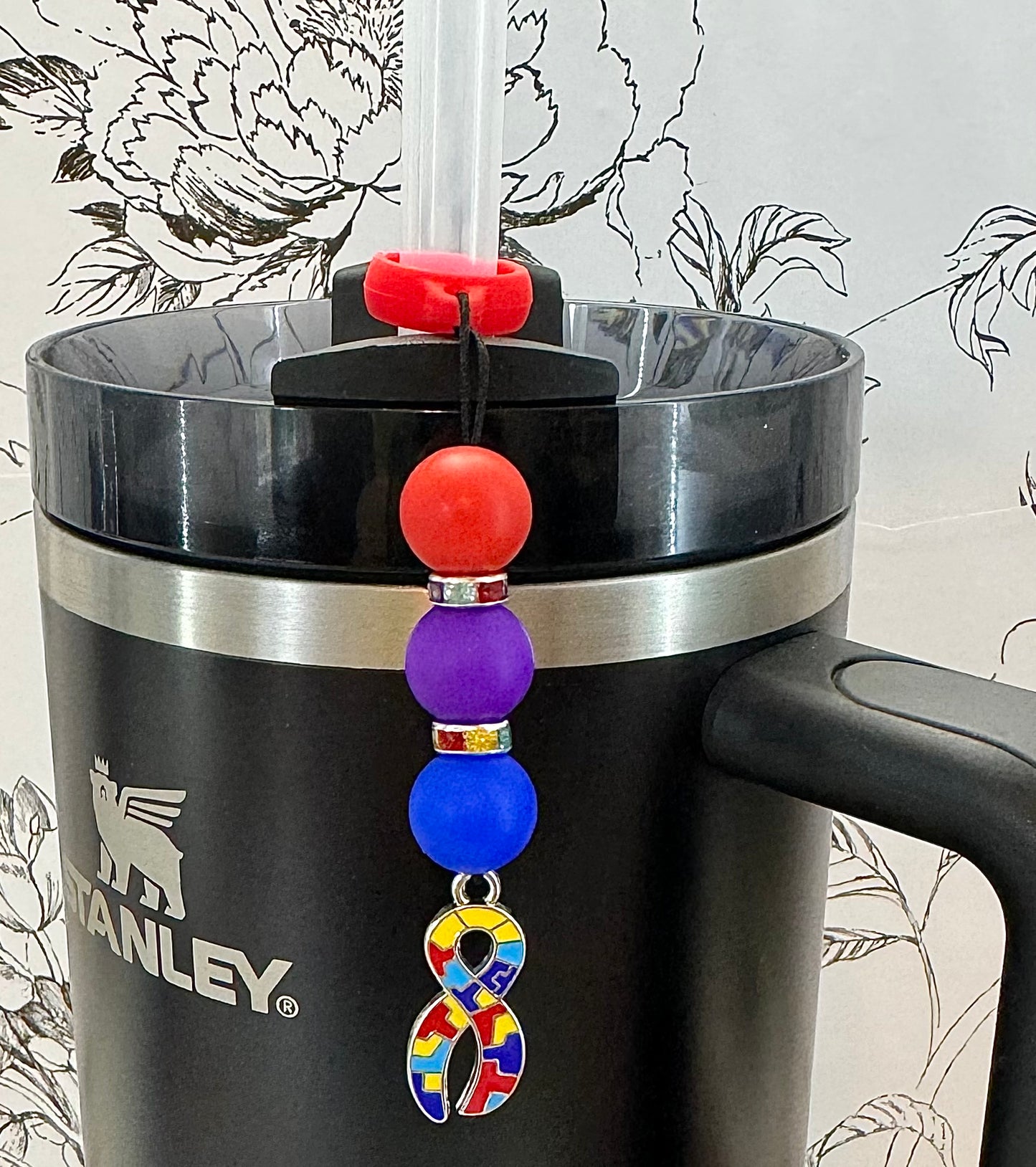 Autism Awareness | Tumbler Straw Charms