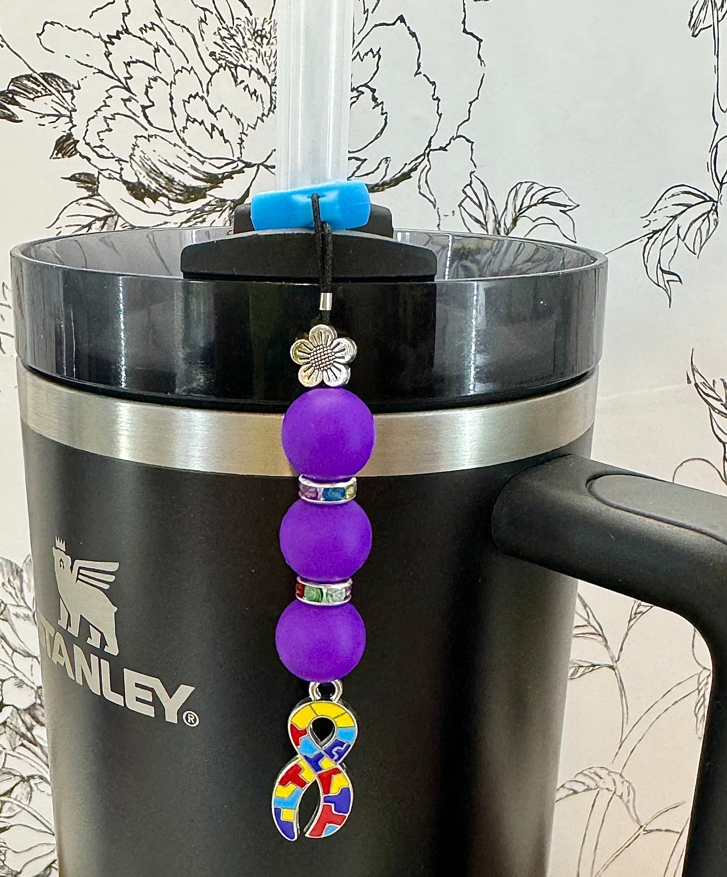 Autism Awareness | Tumbler Straw Charms