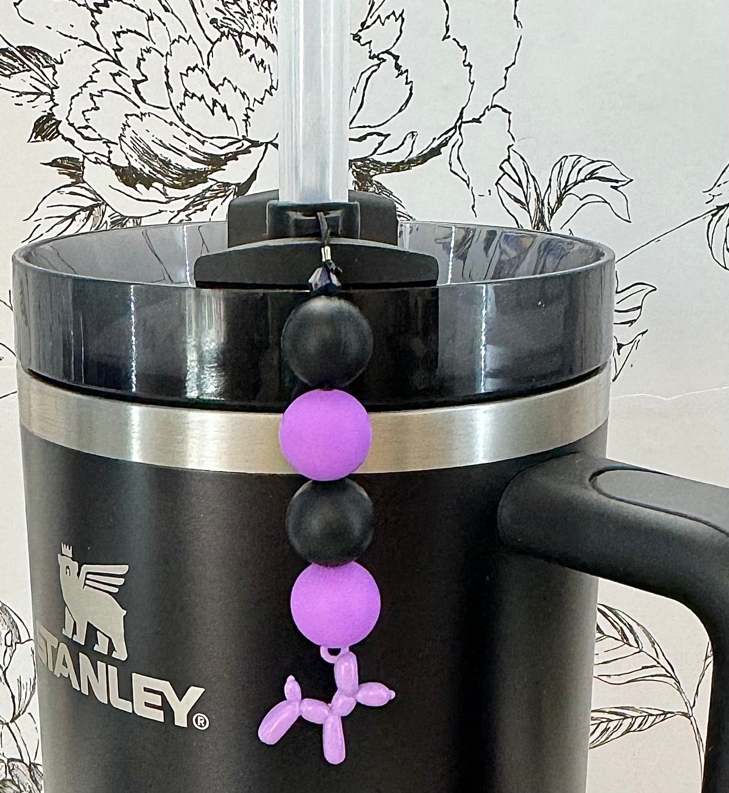 Balloon Dog | Tumbler Straw Charms