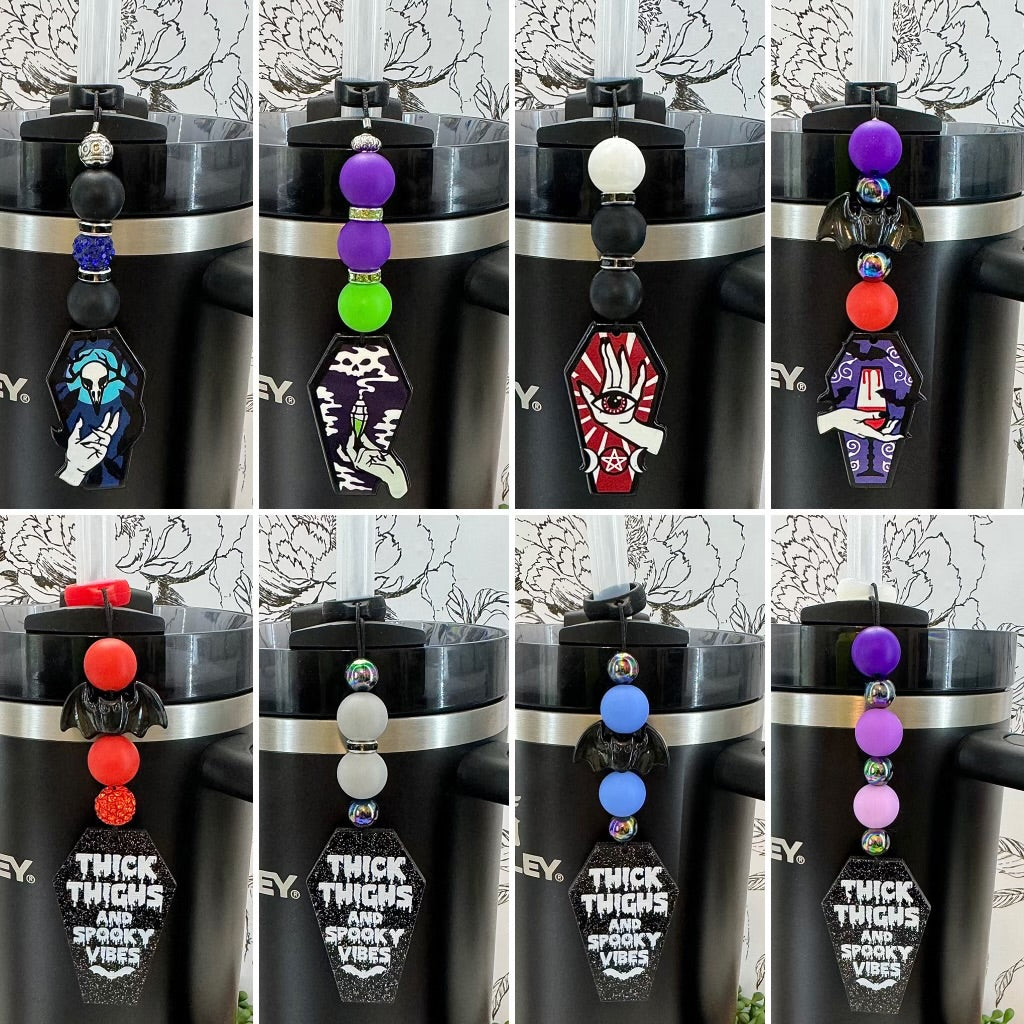 Coffins | Tumbler Straw Charms