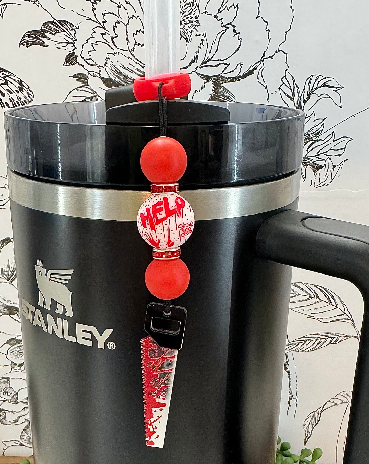 Bloody Murder | Tumbler Straw Charms