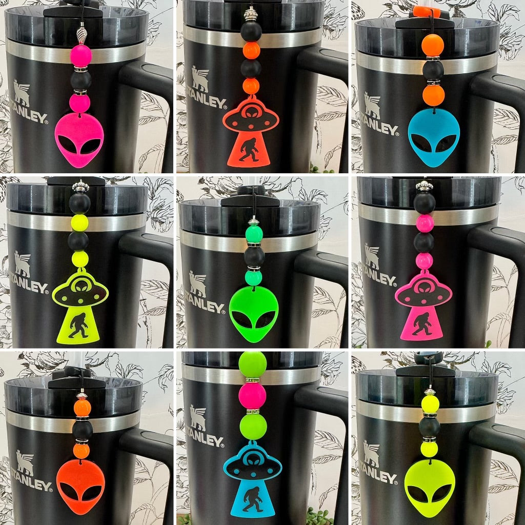 Aliens & UFOs | Tumbler Straw Charms