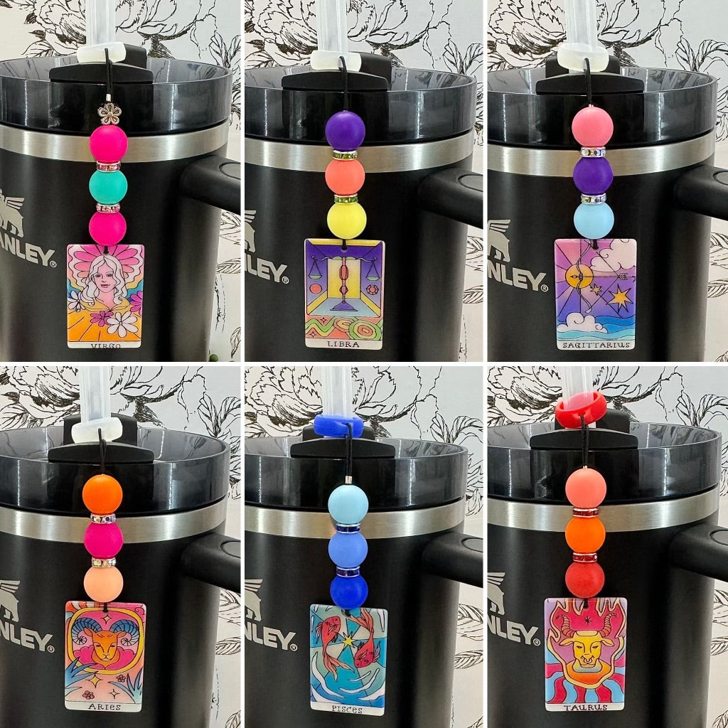 Zodiac Signs | Tumbler Straw Charms