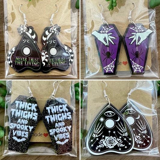 Ouija & Coffins | Earrings