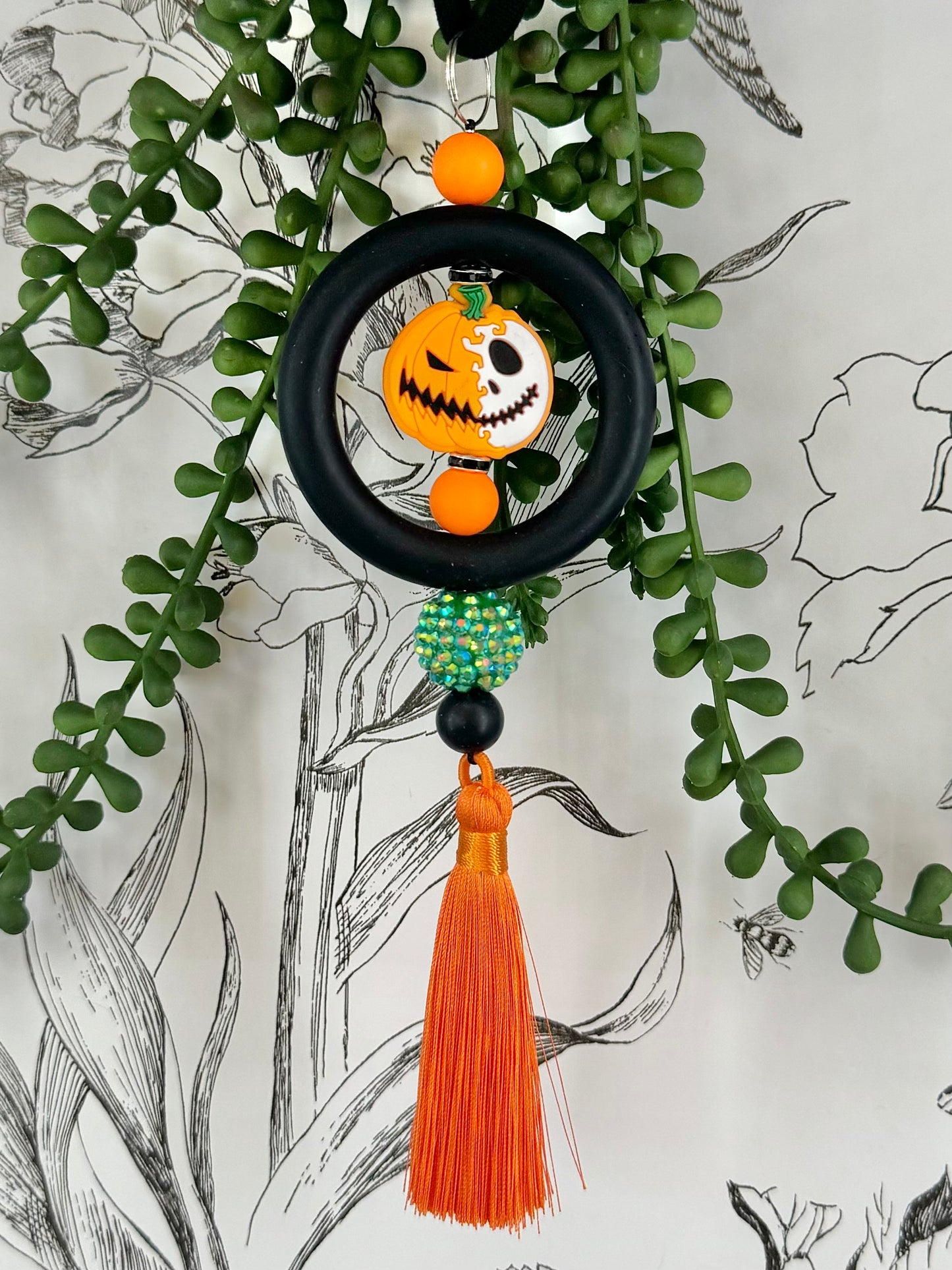 Pumpkin King | Rearview Mirror Charm