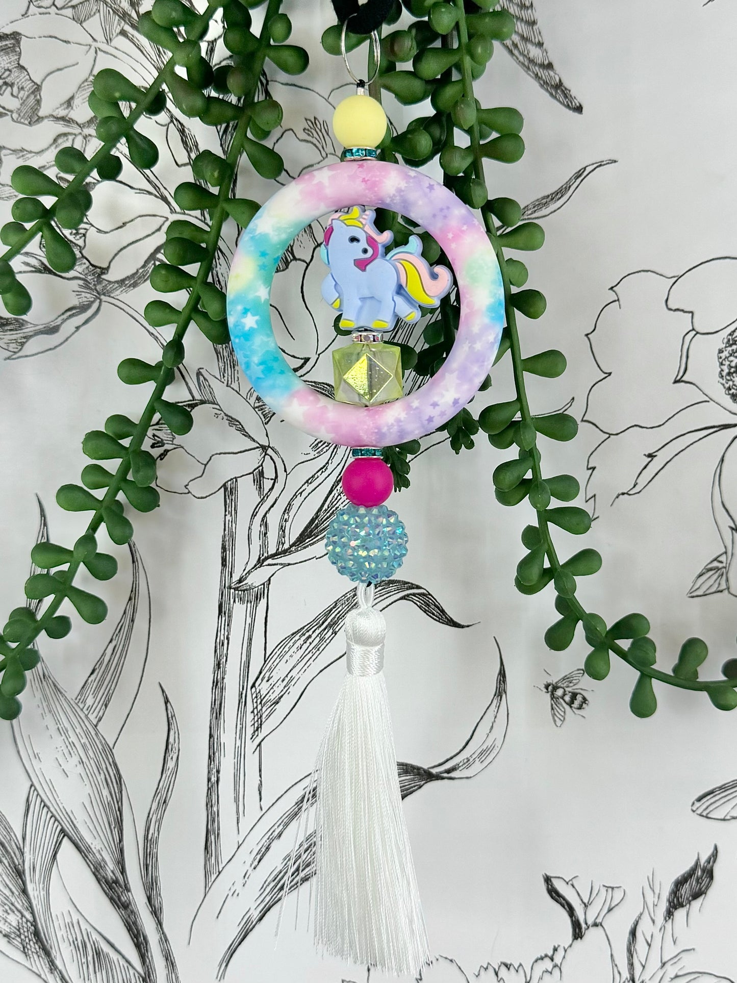 Unicorn | Rearview Mirror Charm