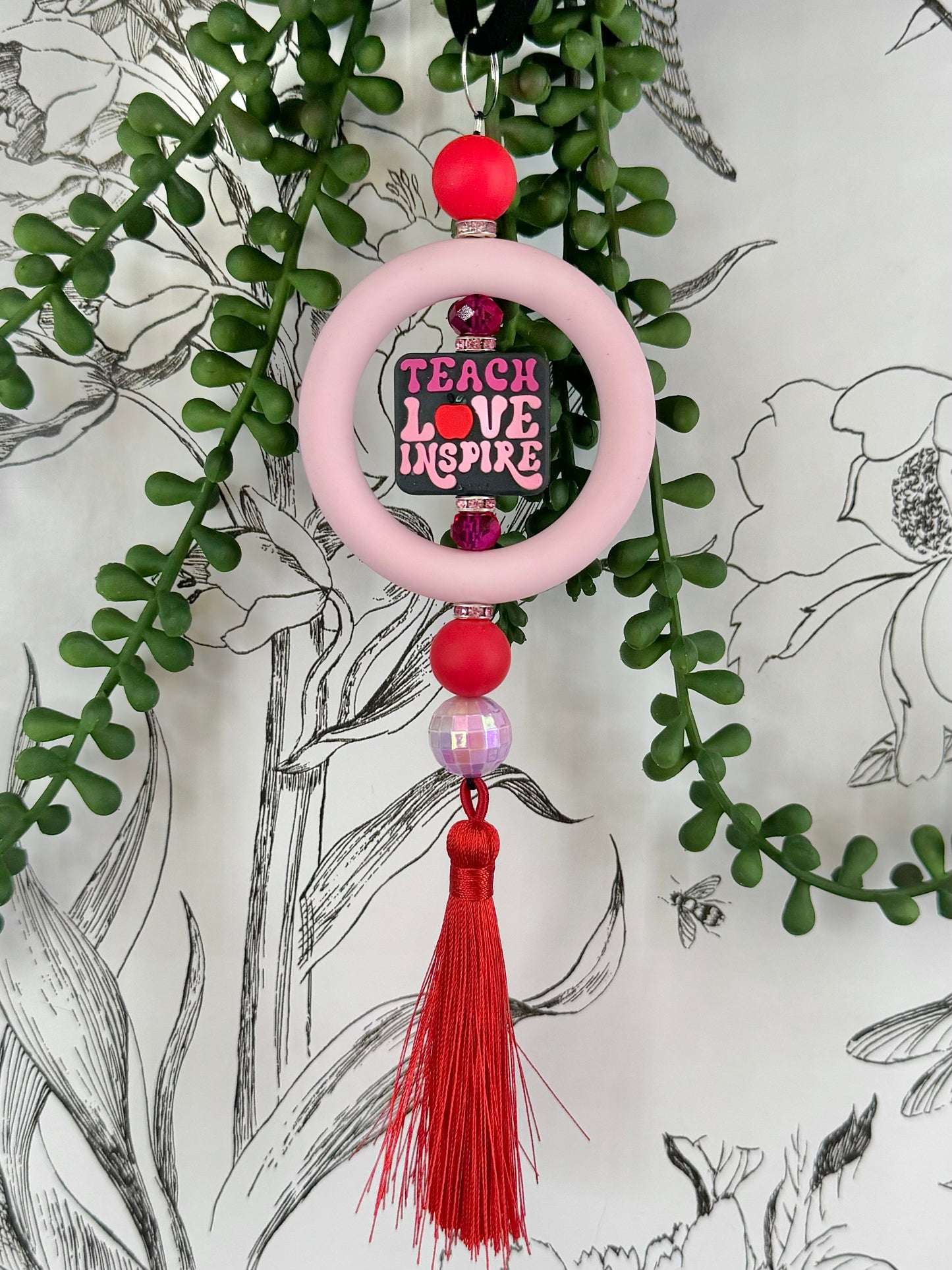 Teach Love Inspire | Rearview Mirror Charm