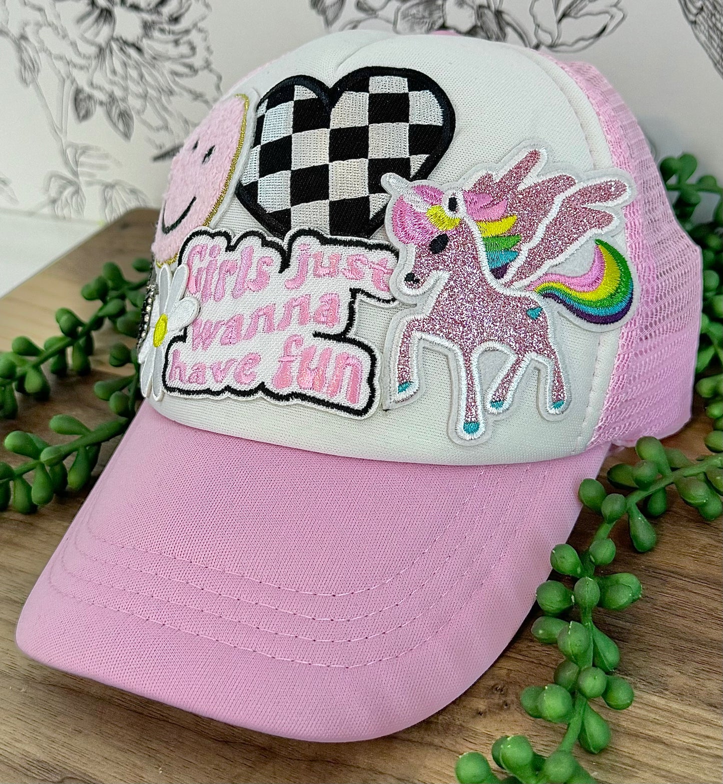 Girls Just Wanna Have Fun | Youth Patch Hat