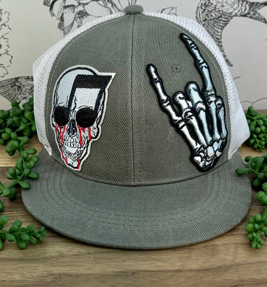 Music Skull | Flat Hat | Men’s