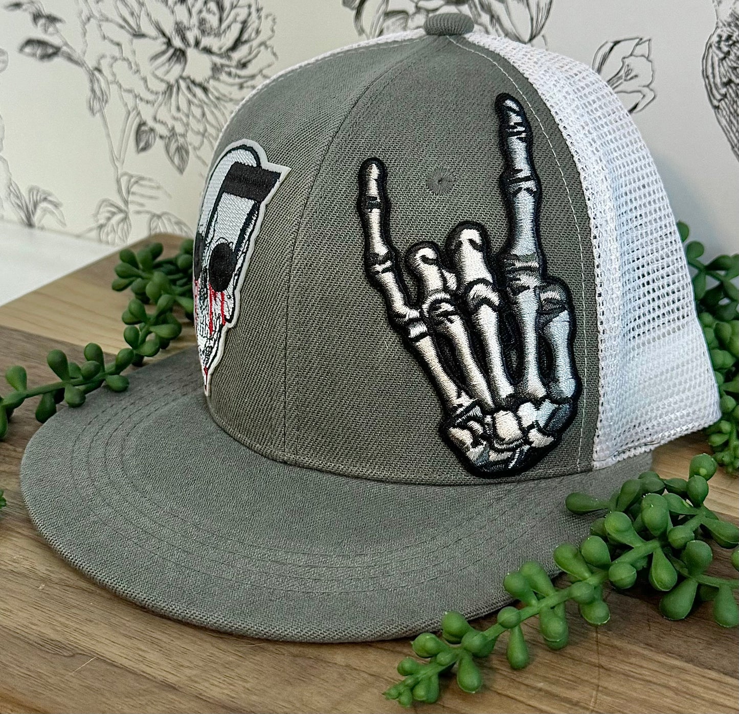 Music Skull | Flat Hat | Men’s