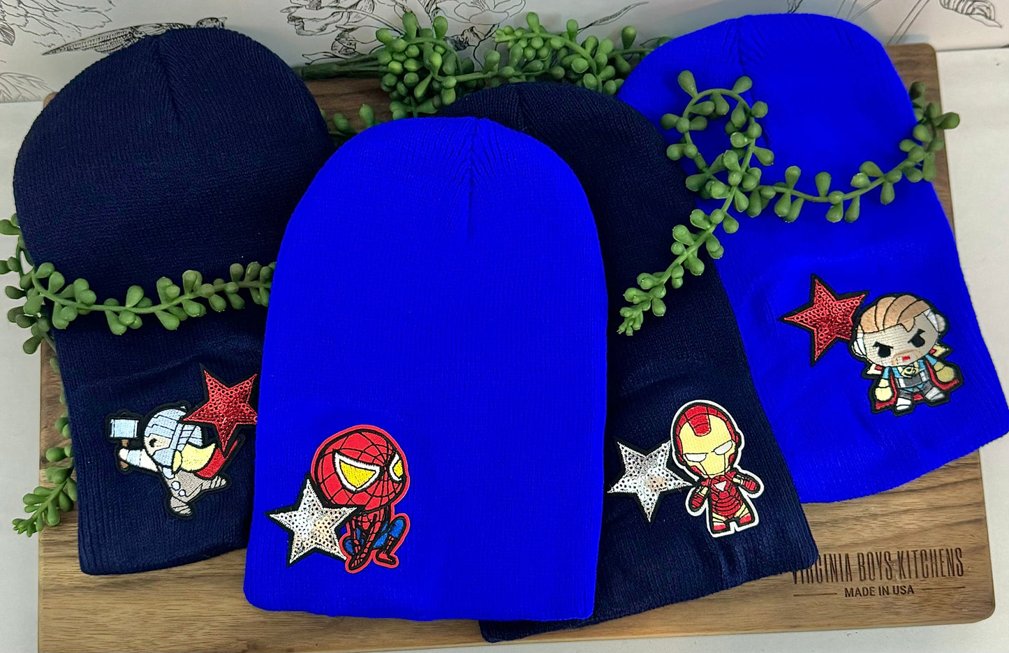 Kids Patch Beanies