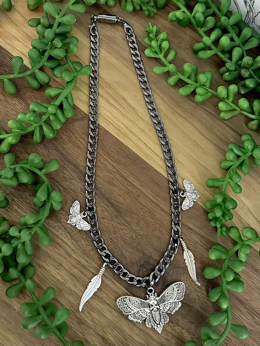 Death Moth | Choker Necklace