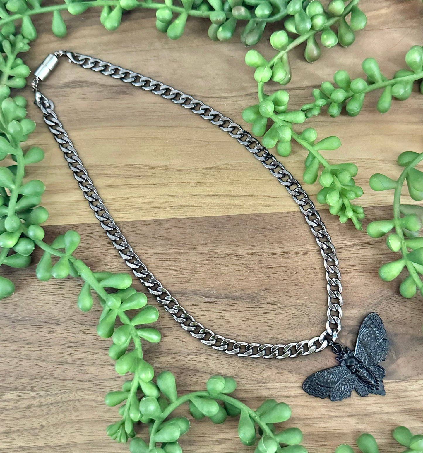 Black Death Moth | Choker Necklace