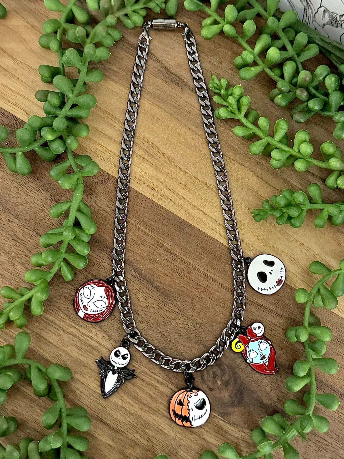 Pumpkin Friends | Choker Necklace