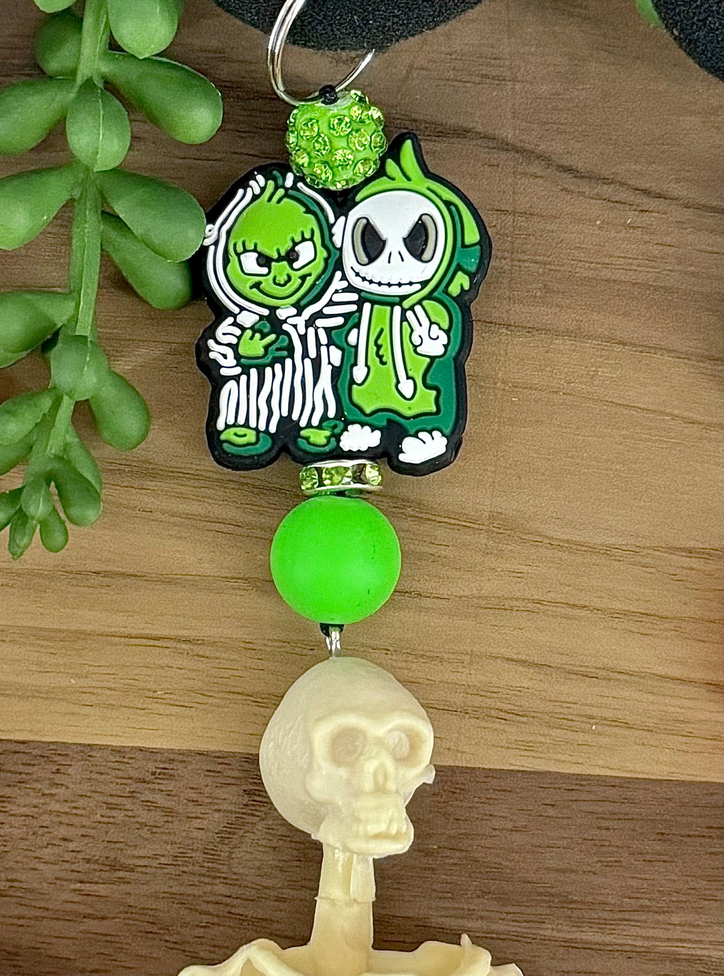 Skeleton Rearview Mirror Charms