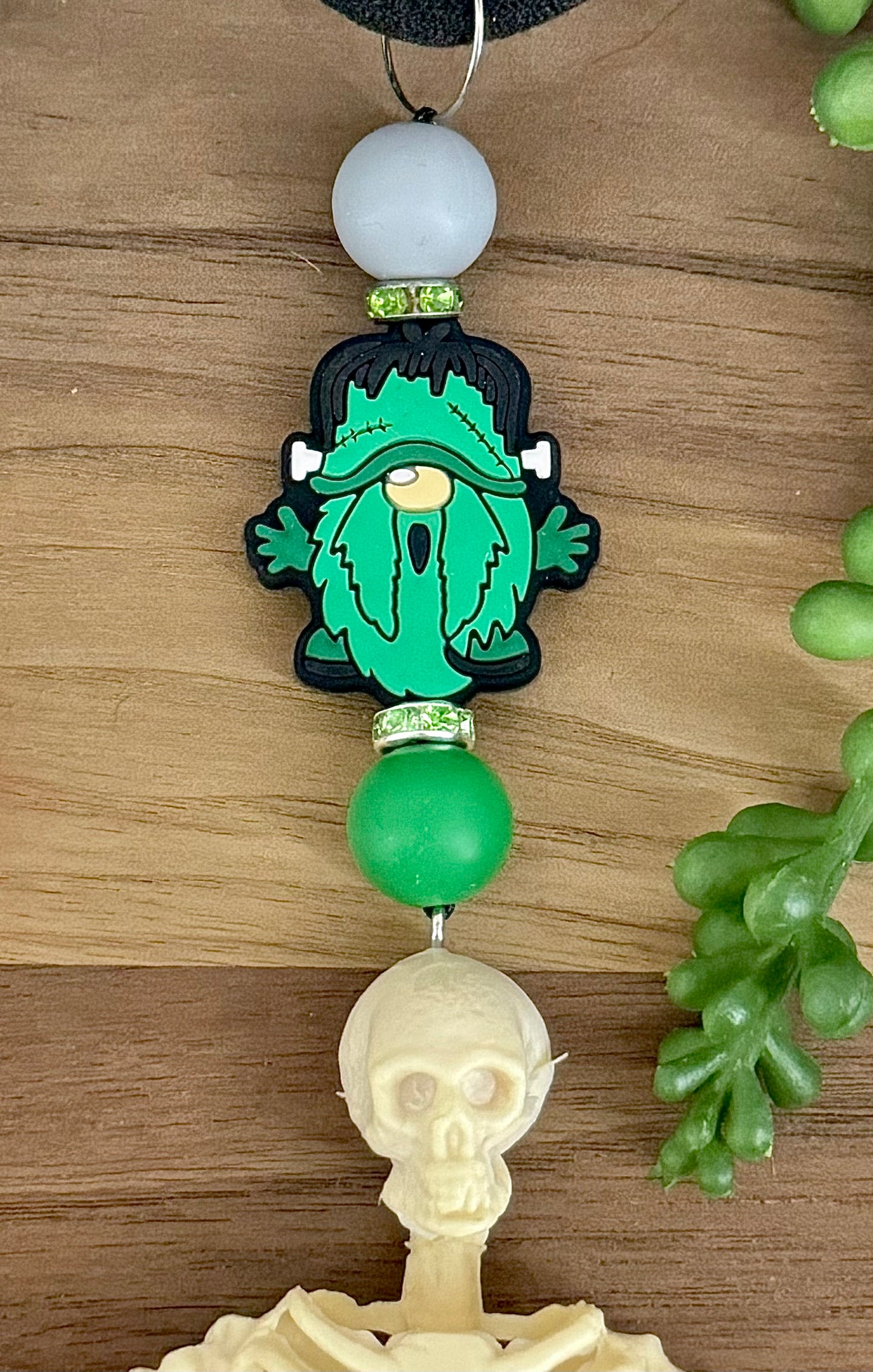 Skeleton Rearview Mirror Charms