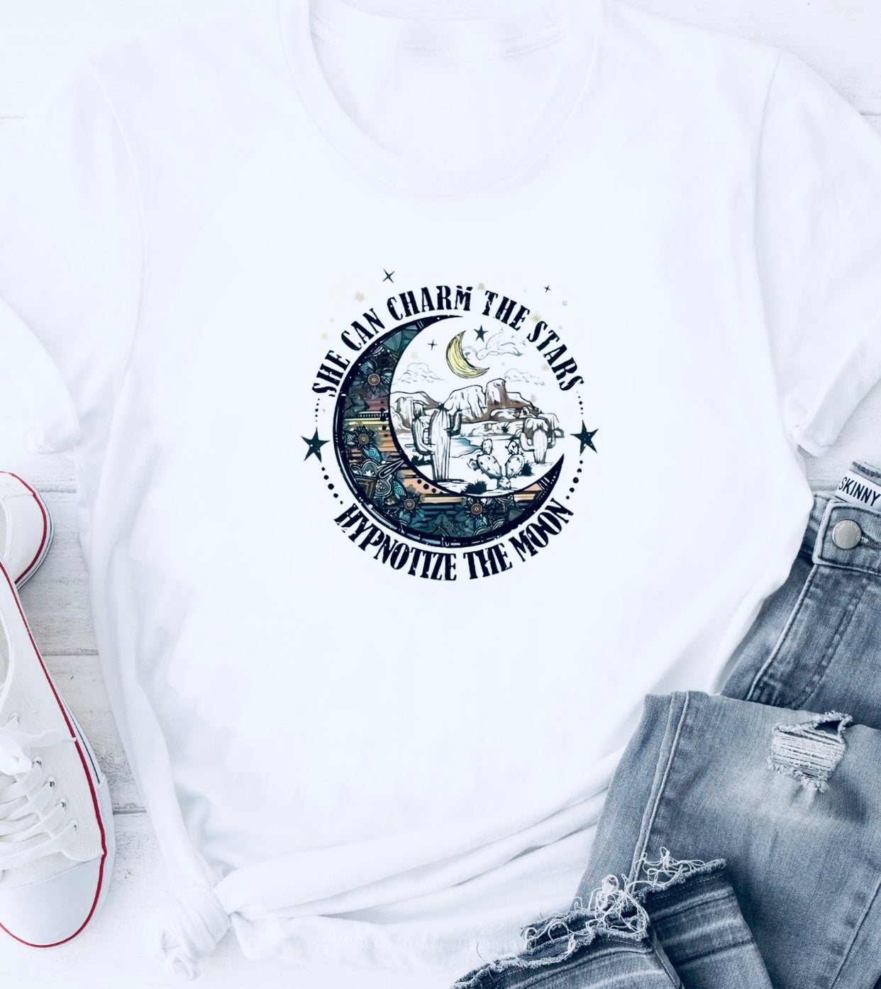 She Can Charm the Stars Tee - Unisex