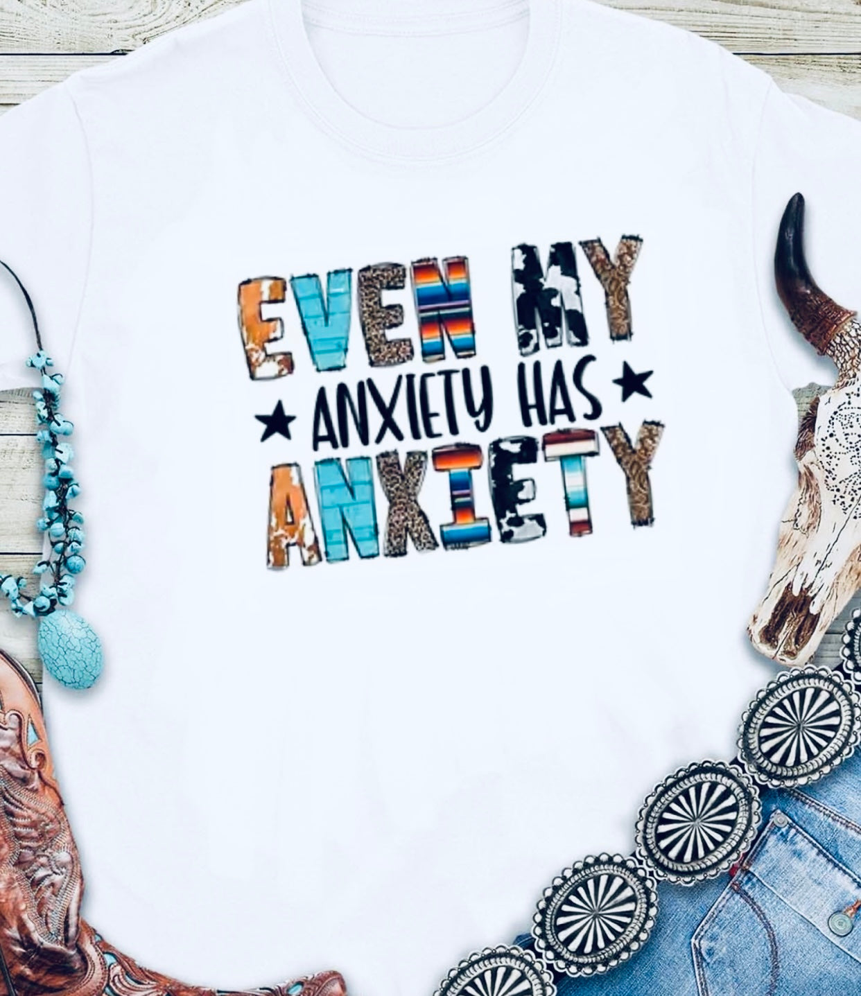 Even My Anxiety Has Anxiety Tee - Unisex