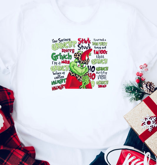 Grinch Quotes Tee - Unisex