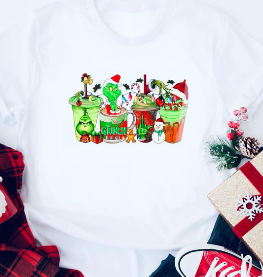 Grinch Drinks Tee - Unisex