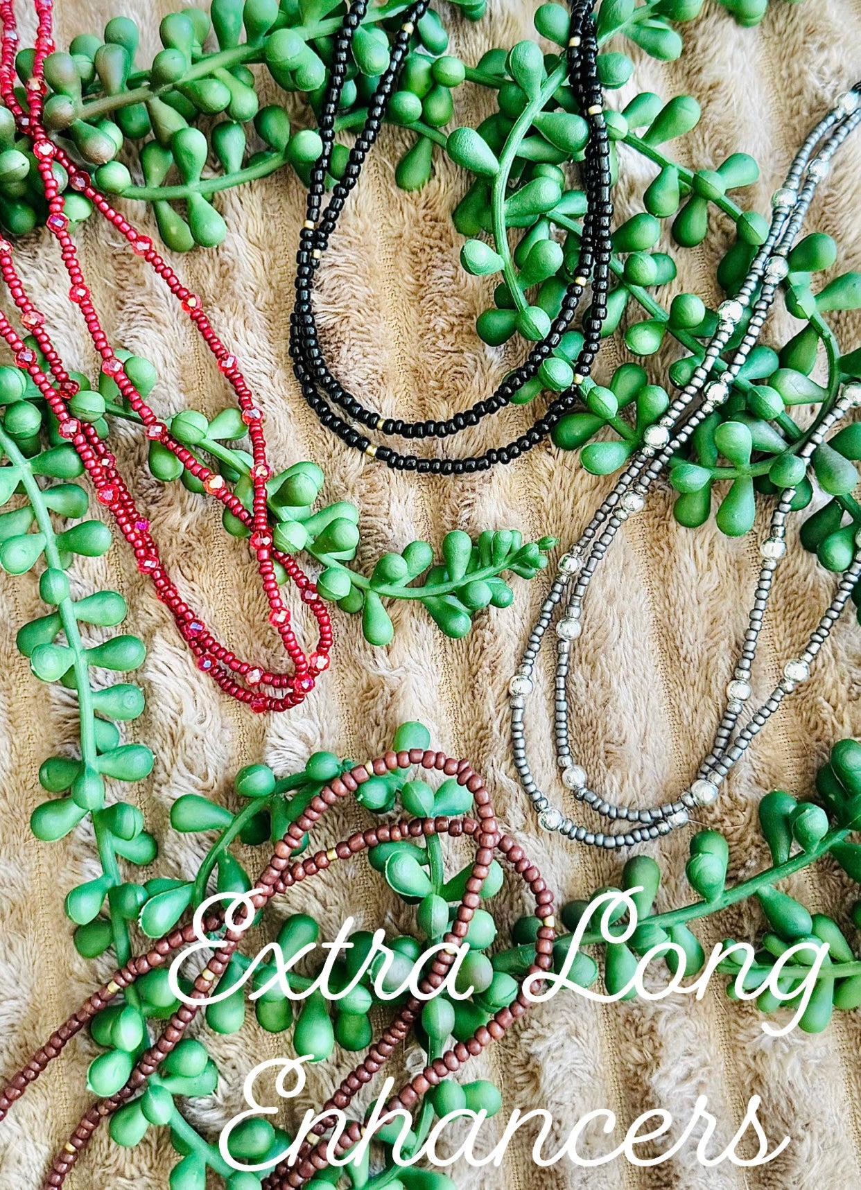 Extra Long Beaded Necklace Enhancers - 28-30 inch